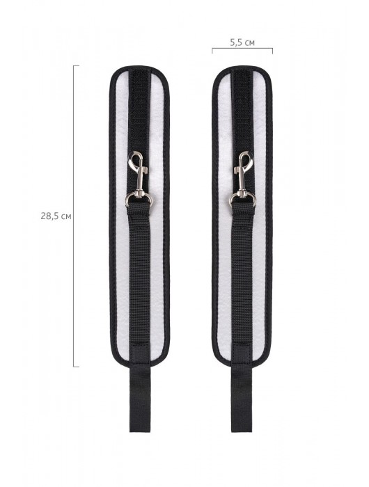 Серебристо-черные оковы Anonymo - ToyFa - купить с доставкой в Калуге