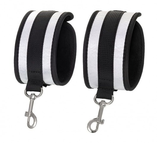 Серебристо-черные оковы Anonymo - ToyFa - купить с доставкой в Калуге