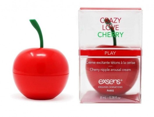 Крем для стимуляции сосков Crazy Love Cherry - 8 мл. - Exsens - купить с доставкой в Калуге