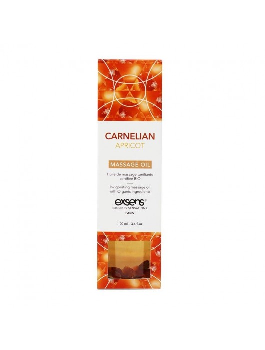 Органическое массажное масло CARNELIAN APRICOT - 100 мл. - Exsens - купить с доставкой в Калуге