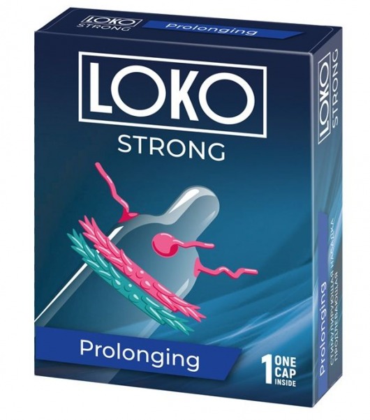 Стимулирующая насадка на пенис LOKO STRONG с продлевающим эффектом - Sitabella - в Калуге купить с доставкой