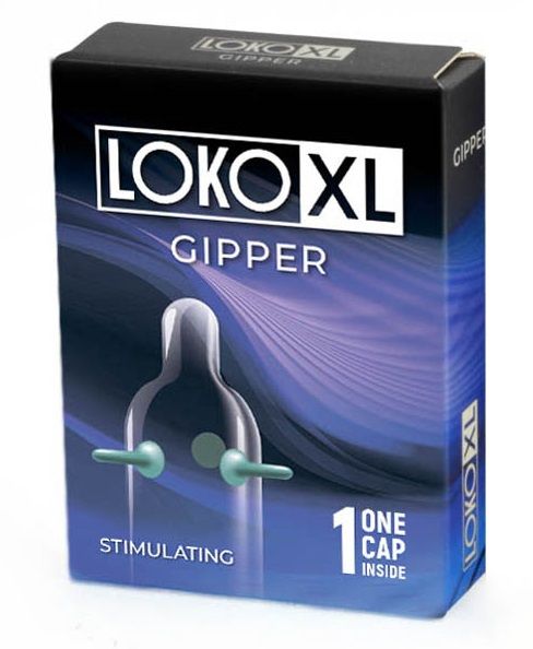 Стимулирующая насадка на пенис LOKO XL GIPPER - Sitabella - в Калуге купить с доставкой