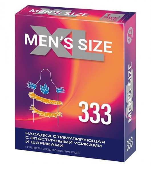 Стимулирующая насадка на пенис MEN SIZE 333 - Sitabella - в Калуге купить с доставкой