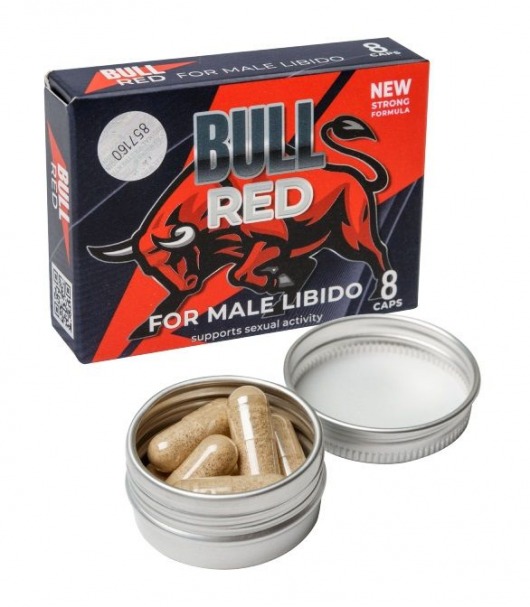 Пищевой концентрат для мужчин BULL RED - 8 капсул - Sitabella - купить с доставкой в Калуге