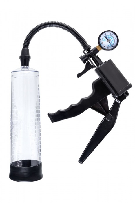 Прозрачная механическая помпа для пениса Viggo - Sexus - в Калуге купить с доставкой