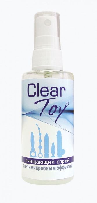 Очищающий спрей Clear Toy с антимикробным эффектом - 100 мл. - Биоритм - купить с доставкой в Калуге