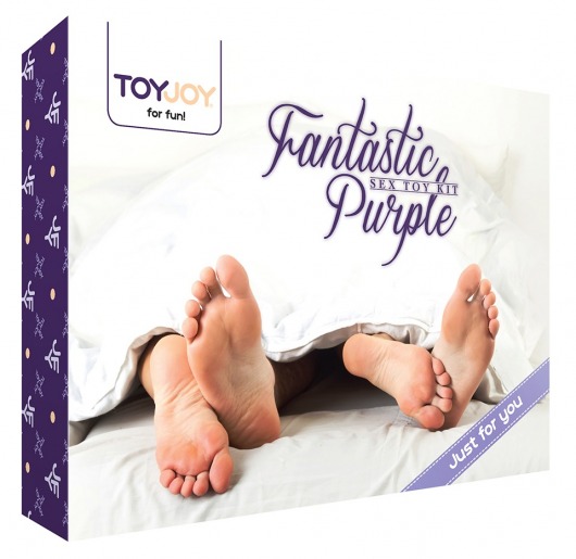 Эротический набор FANTASTIC PURPLE SEX TOY KIT - Toy Joy - купить с доставкой в Калуге