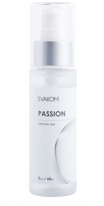Смазка на водной основе Passion Intimate Gel - 60 мл. - Svakom - купить с доставкой в Калуге