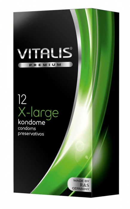 Презервативы увеличенного размера VITALIS PREMIUM x-large - 12 шт. - Vitalis - купить с доставкой в Калуге