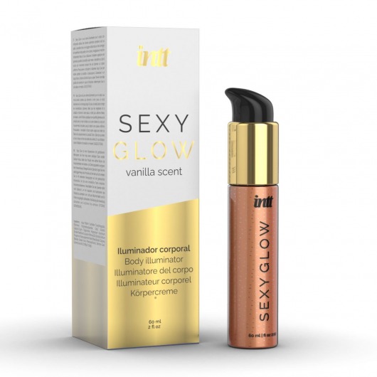 Лосьон-крем для тела с блестками Sexy Glow - 60 мл. -  - Магазин феромонов в Калуге