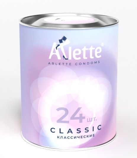 Классические презервативы Arlette Classic - 24 шт. - Arlette - купить с доставкой в Калуге