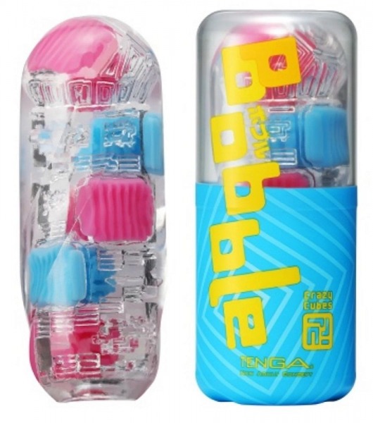 Мастурбатор Tenga Bobble Crazy Cubes - Tenga - в Калуге купить с доставкой