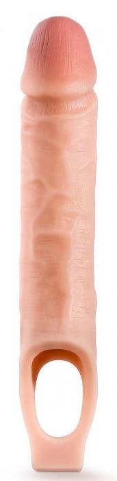 Телесная насадка на пенис 10 Inch Cock Sheath Extender - 25 см. - Blush Novelties - в Калуге купить с доставкой