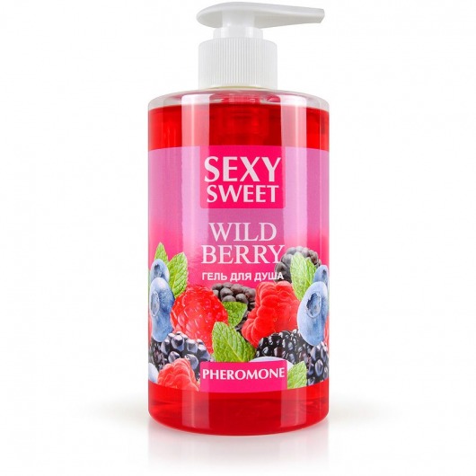 Гель для душа Sexy Sweet Wild Berry с ароматом лесных ягод и феромонами - 430 мл. -  - Магазин феромонов в Калуге