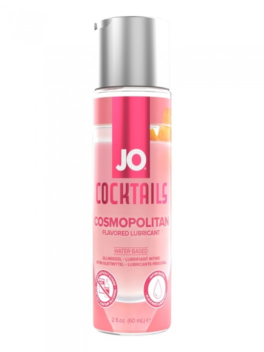 Вкусовой лубрикант на водной основе JO Cocktails Cosmopolitan - 60 мл. - System JO - купить с доставкой в Калуге