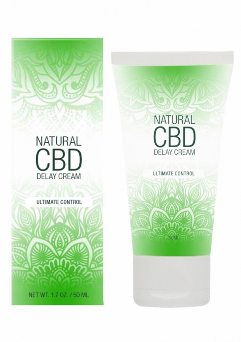 Крем-пролонгатор Natural CBD Delay Cream - 50 мл. - Shots Media BV - купить с доставкой в Калуге