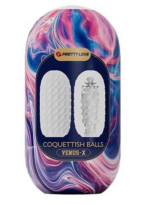 Мастурбатор в форме яйца Coquettish Balls - Baile - в Калуге купить с доставкой