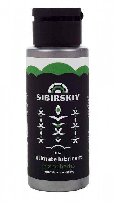 Анальный лубрикант на водной основе SIBIRSKIY с ароматом луговых трав - 100 мл. - Sibirskiy - купить с доставкой в Калуге