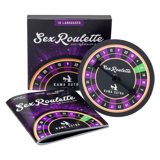 Настольная игра-рулетка Sex Roulette Kamasutra - Tease&Please - купить с доставкой в Калуге