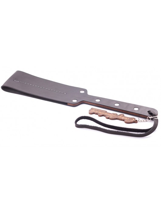 Гладкий мягкий удлиненный пэддл с заклепками - 32 см. - Crazy Handmade - купить с доставкой в Калуге