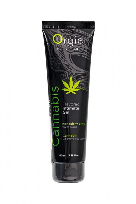 Интимный гель на водной основе ORGIE Lube Tube Cannabis - 100 мл. - ORGIE - купить с доставкой в Калуге