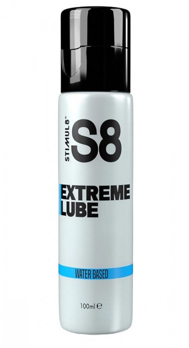 Лубрикант на водной основе S8 Extreme Lube - 100 мл. - Stimul8 - купить с доставкой в Калуге