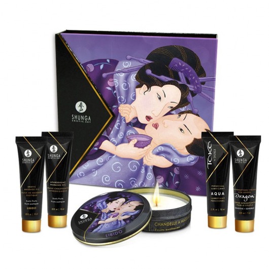 Подарочный набор Geishas secret из 5 предметов - Shunga - купить с доставкой в Калуге