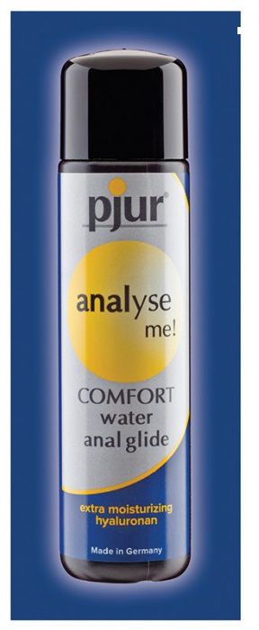 Анальный лубрикант pjur ANALYSE ME Comfort Water Anal Glide - 2 мл. - Pjur - купить с доставкой в Калуге