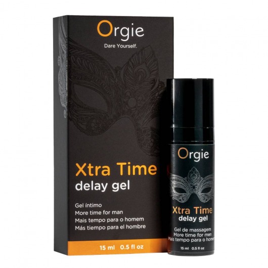 Продлевающий гель Orgie Xtra Time Delay Gel - 15 мл. - ORGIE - купить с доставкой в Калуге