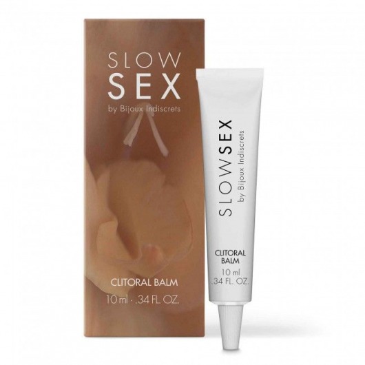 Бальзам для клитора Slow Sex Clitoral Balm - 10 мл. - Bijoux Indiscrets - купить с доставкой в Калуге