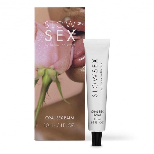 Бальзам для орального секса Slow Sex Oral Sex Balm - 10 мл. - Bijoux Indiscrets - купить с доставкой в Калуге