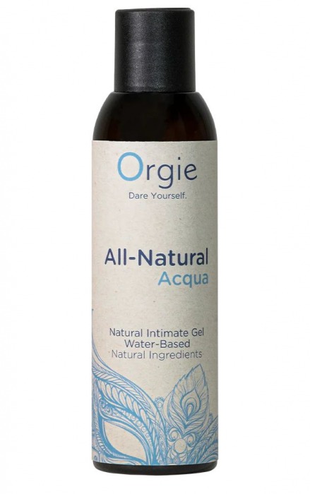 Интимный гель на водной основе Orgie All-Natural Acqua - 150 мл. - ORGIE - купить с доставкой в Калуге