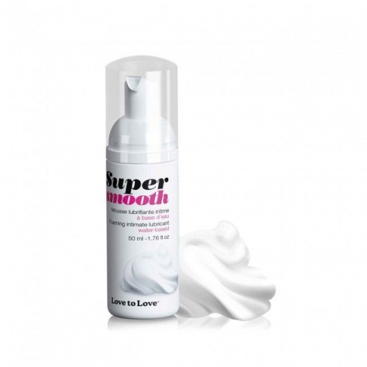 Лубрикант нежнейшая пенка Super Smooth Foaming Intime Lubricant - 50 мл. - Love to Love - купить с доставкой в Калуге