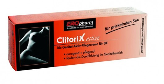 Возбуждающий крем для женщин ClitoriX active - 40 мл. - Joy Division - купить с доставкой в Калуге