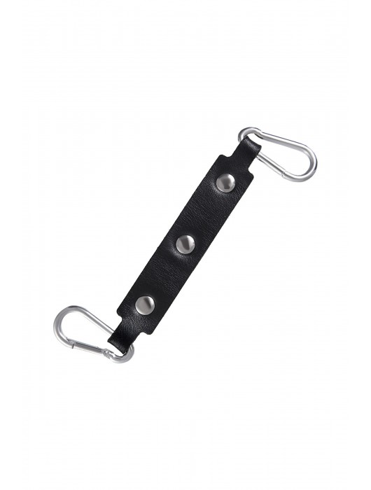 Черно-красные оковы из натуральной кожи - Pecado - купить с доставкой в Калуге