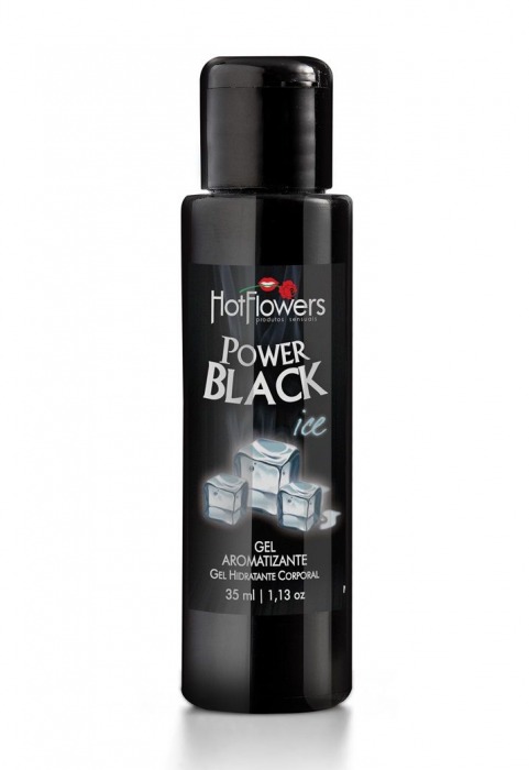 Стимулирующий гель для массажа Power Black - 35 мл. - HotFlowers - купить с доставкой в Калуге