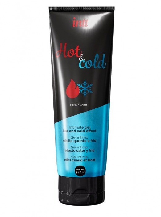 Смазка на водной основе Hot   Cold Intimate Gel - 100 мл. - INTT - купить с доставкой в Калуге