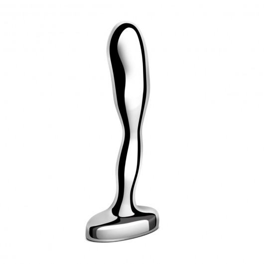 Стальной стимулятор простаты Stainless Steel Prostate Plug - 11,5 см. - b-Vibe - в Калуге купить с доставкой