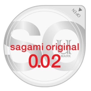 Ультратонкий презерватив Sagami Original - 1 шт. - Sagami - купить с доставкой в Калуге