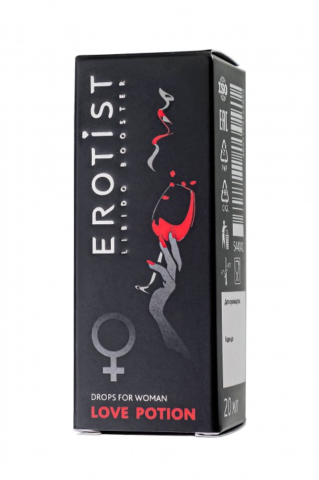 Возбуждающие капли для женщин Erotist Love Potion - 20 мл. - Erotist Libido Booster - купить с доставкой в Калуге