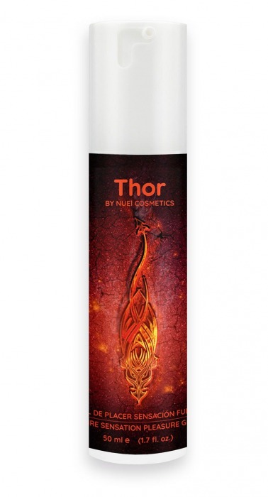 Возбуждающий унисекс гель Thor Fire Gel - 50 мл. - Nuei cosmetics - купить с доставкой в Калуге