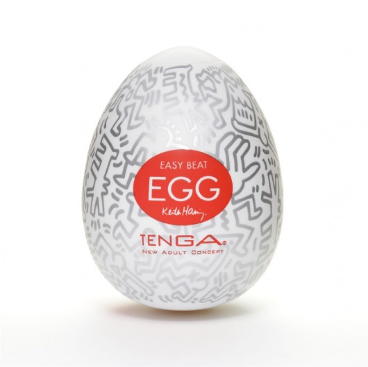 Мастурбатор-яйцо Keith Haring EGG PARTY - Tenga - в Калуге купить с доставкой