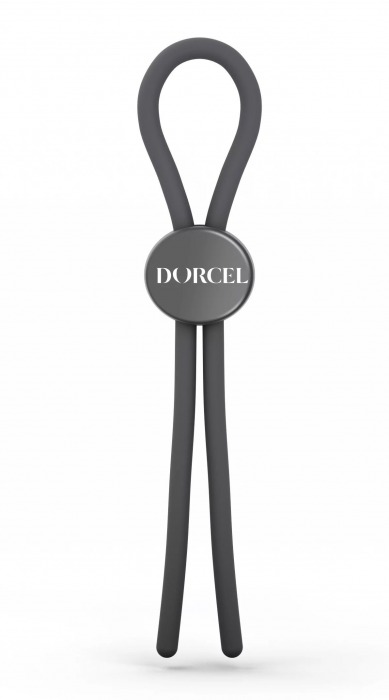 Серое эрекционное лассо на пенис Mr Dorcel - Dorcel - в Калуге купить с доставкой