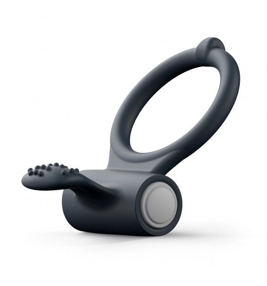 Черное эрекционное кольцо Power Clit - Dorcel - в Калуге купить с доставкой