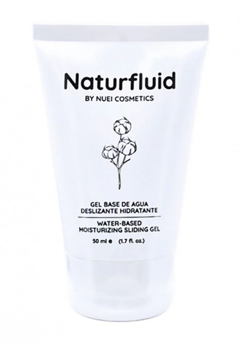 Экстраскользкий лубрикант на водной основе Nuei Naturfluid - 50 мл. - Nuei cosmetics - купить с доставкой в Калуге