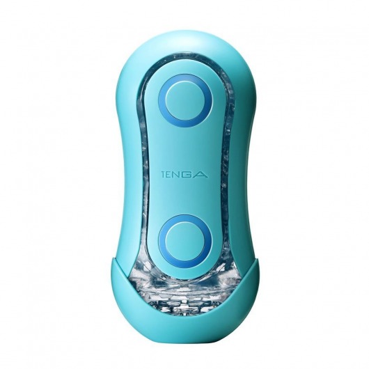 Голубой мастурбатор Tenga Flip ORB Ocean - Tenga - в Калуге купить с доставкой