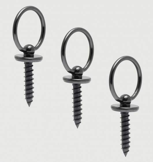 Набор из 3 колец Strap-On-Me Dildo Ring - Strap-on-me - купить с доставкой в Калуге