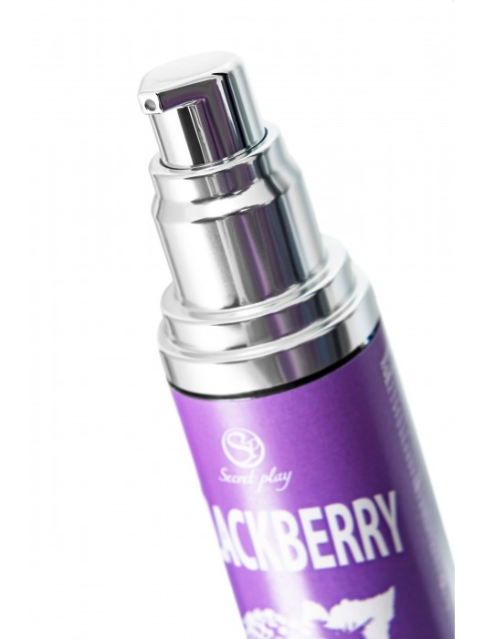 Массажное масло 2-в-1 Blackberry Hot Effect с разогревающим эффектом и вкусом ежевики - 50 мл. - Secret Play - купить с доставкой в Калуге
