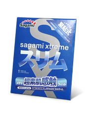 Презерватив Sagami Xtreme FEEL FIT 3D - 1 шт. - Sagami - купить с доставкой в Калуге