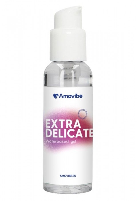 Гель на водной основе Amovibe Extra Delicate - 100 мл. - Amovibe - купить с доставкой в Калуге